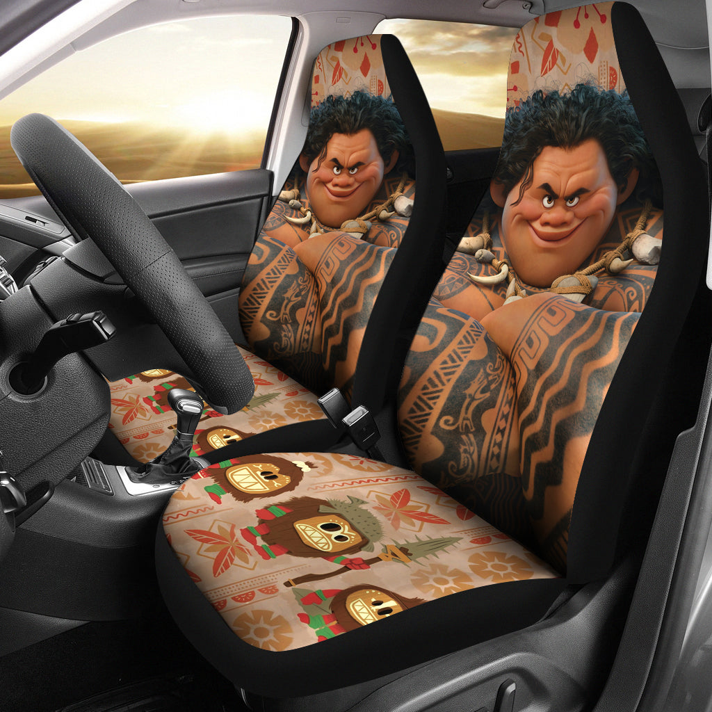 Moana Maui Hawaiian Car Seat Covers Car Accessories Ci221025-05