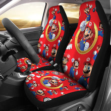 Load image into Gallery viewer, Super Mario Car Seat Covers Custom For Fans Ci221216-08