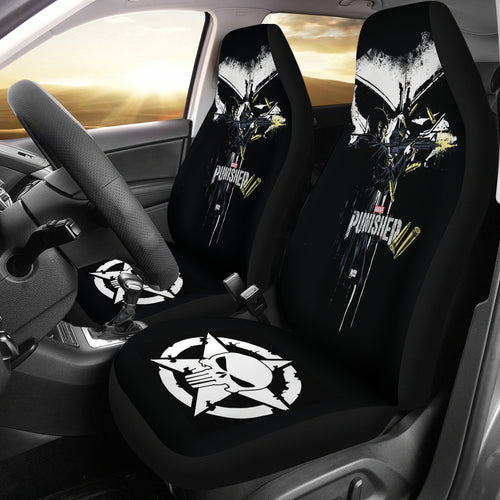 The Punisher Art Car Seat Covers Car Accessories Ci220819-01
