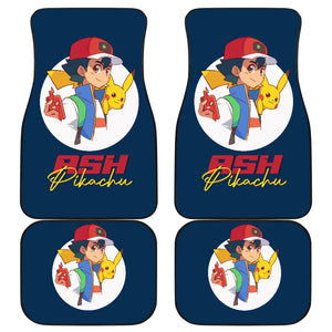 Ash Ketchum Pokemon Car Floor Mats Anime Car Accessories Ci102903