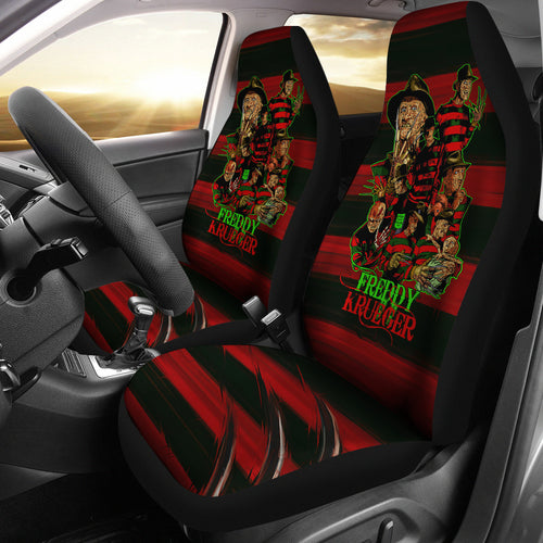 Freddy Krueger On Elm Street Horror Film Seat Covers Halloween Car Accessories Ci0823