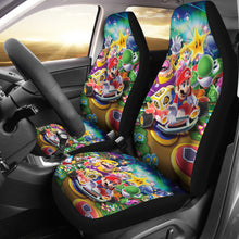 Load image into Gallery viewer, Super Mario Car Seat Covers Custom For Fans Ci221216-03