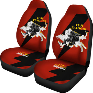 Yuji Itadori wolf Car Seat Covers Fan Jujutsu KaiSen Anime  Seat Covers Ci070904