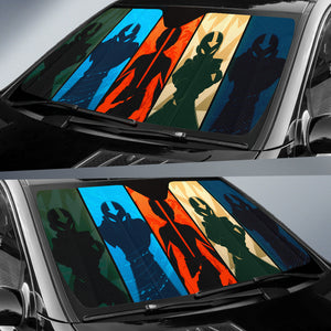 Avatar The Last Airbender Anime Auto Sunshade Avatar The Last Airbender Car Accessories Aang Fan Gift Ci121404