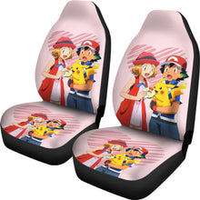 Load image into Gallery viewer, Anime Ash Ketchum Pokemon Car Seat Covers Pokemon Characters Car Accessorries Ci112103