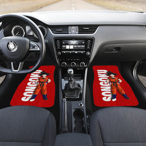 Dragon Ball Z Red Car Floor Mats Goku Anime Car Mats Ci0811