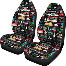 Load image into Gallery viewer, Friends Quotes Car Seat Covers Car Accessories Ci220628-02