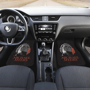 Horror Movie Car Floor Mats | Michael Myers Crying Stone Tear Bat Car Mats Ci090721