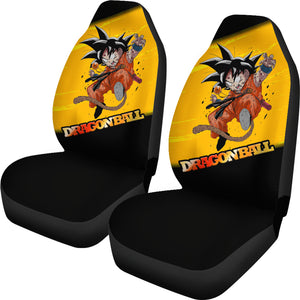 Goku Kid Dragon Ball Car Seat Covers Anime Car Accessories Ci0806