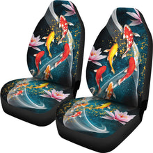 Load image into Gallery viewer, Koi Fish Car Seat Covers Car Accessories Ci230201-02