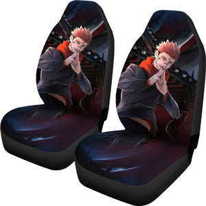 Yuji Itadori Jujutsu Kaisen Anime Car Seat Covers Ci061021