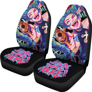 Arcane Jinx Colorful Car Seat Covers Car Accessories Ci220809-06