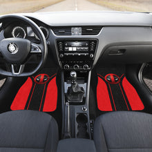 Load image into Gallery viewer, Deadpool Logo Car Floor Mats Custom For Fans Ci230103-08a