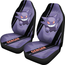 Load image into Gallery viewer, Gengar Pokemon Car Seat Covers Style Custom For Fans Ci230118-01