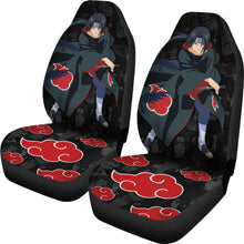 Load image into Gallery viewer, Naruto Anime Car Seat Covers Naruto Akatsuki Itachi Uchiha Car Accessories Ci011904