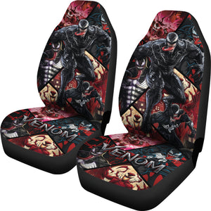 Venom Car Seat Covers Custom For Fans Ci221223-03