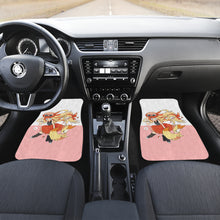 Load image into Gallery viewer, Pokemon Anime  Car Floor Mats - Serena And Fennekin Red Fox Playing Car Mats Ci110804