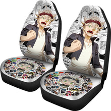 Load image into Gallery viewer, Black Clover Car Seat Covers Asta Black Clover Car Accessories Fan Gift Ci122201