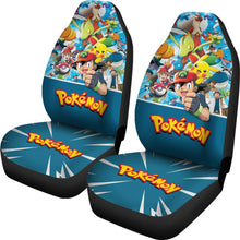 Load image into Gallery viewer, Anime All Of Pokemon Car Seat Covers Pikachu Pokemon Car Accessorries Ci110905