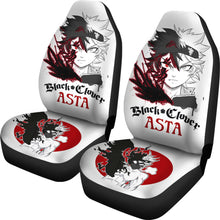 Load image into Gallery viewer, Black Clover Car Seat Covers Asta Black Clover Car Accessories Fan Gift Ci122105