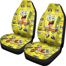 Load image into Gallery viewer, Spongebob Squarepants Car Seat Covers Custom For Fan Ci221122-10