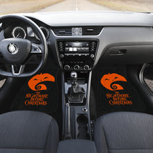 Load image into Gallery viewer, Nightmare Before Christmas Cartoon Car Floor Mats - Pumpkin And The Hill Minimal Car Mats Ci093003