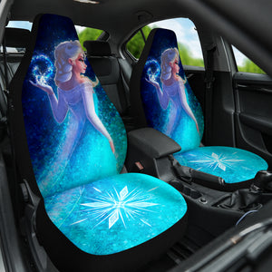 Frozen Elsa Fan Gift Car Seat Covers Car Accessories Ci220401-06