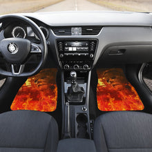 Load image into Gallery viewer, Horror Movie Car Floor Mats | Michael Myers In Flaming House Car Mats Ci090621