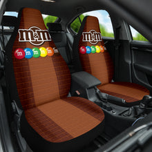 Load image into Gallery viewer, M&amp;M Chocolate Logo Car Seat Covers Car Accessories Ci220523-08