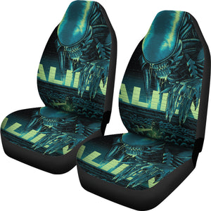 The Alien Creature Car Seat Covers Alien Car Accessories Custom For Fans Ci22060304