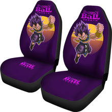 Load image into Gallery viewer, Vegeta Black And White Dragon Ball Anime Car Seat Covers Ci0816