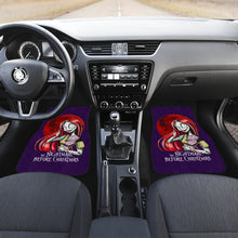 Load image into Gallery viewer, Nightmare Before Christmas Cartoon Car Floor Mats - Pretty Sally With Red Hair And Moon Car Mats Ci101505