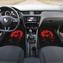 Load image into Gallery viewer, Naruto Anime Car Floor Mats - Uchiha Itachi Crow Faded Red Moon Car Mats Ci101602