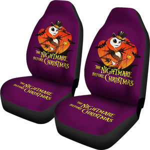 Nightmare Before Christmas Cartoon Car Seat Covers | Cartoon Jack Skellington Magician Seat Covers Ci092701