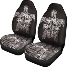 Load image into Gallery viewer, Hawaii Turtle Black Car Seat Covers Car Accessories Ci230202-05