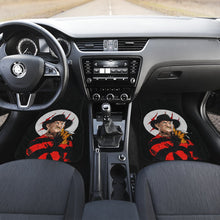 Load image into Gallery viewer, Horror Movie Car Floor Mats | Freddy Krueger Claw On White Moon Car Mats Ci082621
