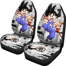 Load image into Gallery viewer, Goku Kid Punch Dragon Ball Car Seat Covers Anime Accessories Ci0806