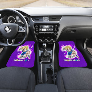 Vegeta Punch Dragon Ball Violet Car Floor Mats Anime Car Accessories Ci0819