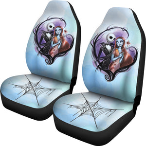 Nightmare Before Christmas Cartoon Car Seat Covers | Pretty Jack And Sally Couple Love Seat Covers Ci092505