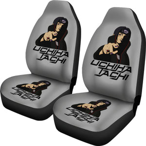 Itachi Akatsuki Gray Seat Covers Naruto Anime Car Seat Covers Ci102101