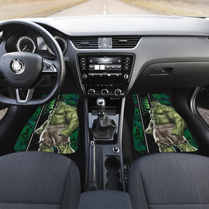 Hulk Car Floor Mats Custom For Fans Ci221226-10