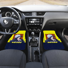 Load image into Gallery viewer, Satoru Gojo Jujutsu KaiSen Car Floor Mats Anime Car Mats Yellow Background Ci0622