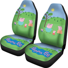 Load image into Gallery viewer, Peppa Pig Car Seat Covers Custom For Fans Ci221213-05