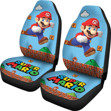 Load image into Gallery viewer, Super Mario Car Seat Covers Custom For Fans Ci221219-02