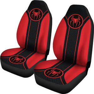 Spider Man Logo Car Seat Covers Custom For Fans Ci221229-06