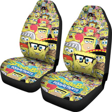 Load image into Gallery viewer, Spongebob Squarepants Car Seat Covers Custom For Fan Ci221122-08