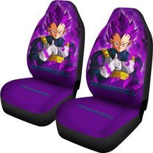 Load image into Gallery viewer, Vegeta Violet Supreme Dragon Ball Anime Yellow Car Seat Covers Unique Design Ci0814