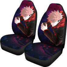 Load image into Gallery viewer, Yuji Itadori Jujutsu Kaisen Car Seat Covers Anime Seat CoversCi061021