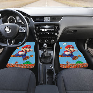 Super Mario Car Floor Mats Custom For Fans Ci221219-11