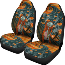 Load image into Gallery viewer, Nightmare Before Christmas Cartoon Car Seat Covers - Sally And The Death Sea Wave Seat Covers Ci093004